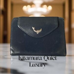 Kitamura Quiet Luxury Navy Blue Navy Blue Leather Notebook 6x4